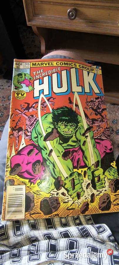 Komiks Marvel zHulk orginal małopolskie Tarnów