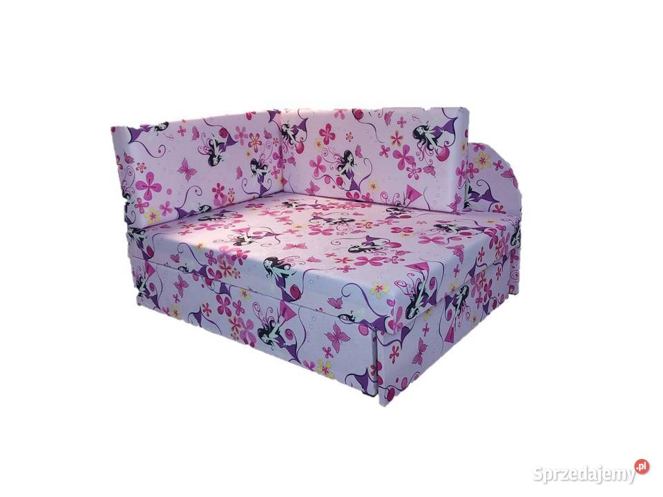 Narożnik Dziecięcy Kubuś Sofa Łóżko Amerykanka 77cm lubuskie
