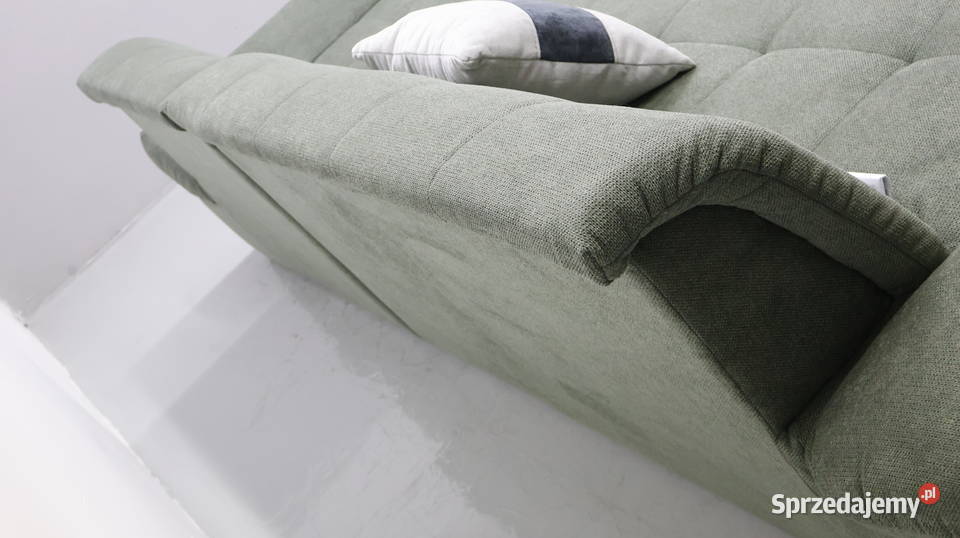 TOJ Narożnik z funkcją spania zielony kolor sprzedam