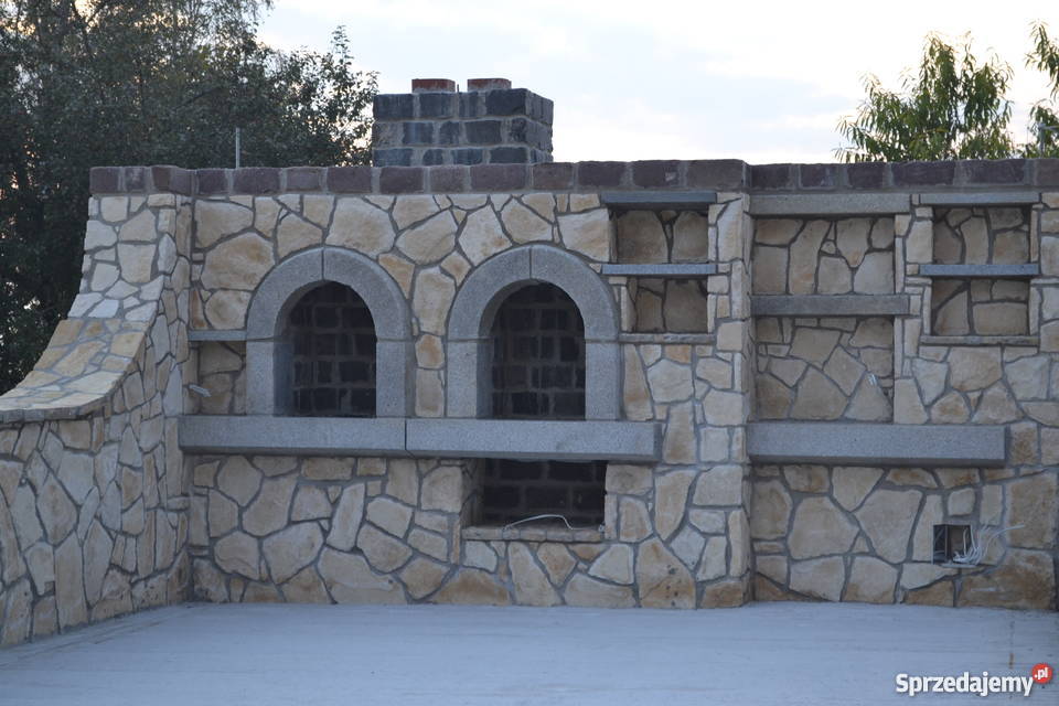 Grille ogrodowegrille z kamieniagrille murowane Olkusz