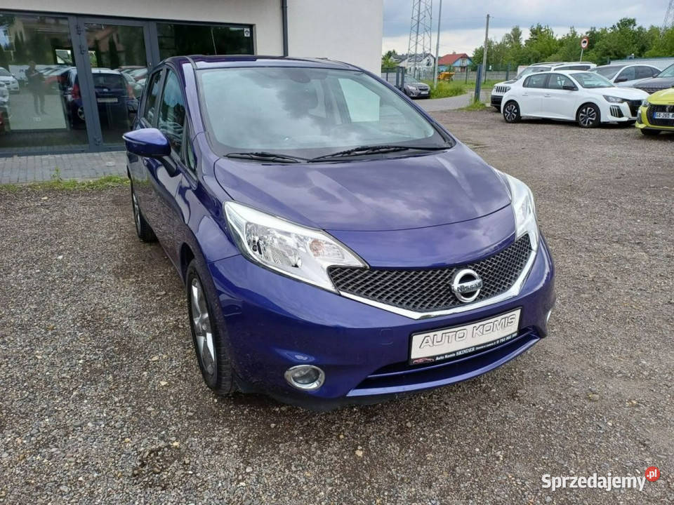 Nissan Note NAVI Kamera CLIMATRONIC Bezwypadkowy 1198cm3 Chrzanów