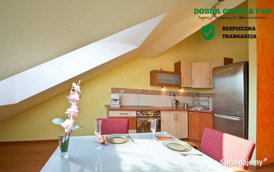 Przestronne dwupoziomowe mieszkanie Gdańsk