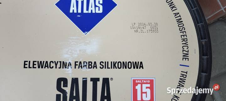 Farba elewacyjna silikonowa Atlas Lublin