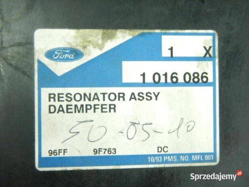 REZONATOR POWIETRZA FORD FIESTA 9502 ORYGINAŁ