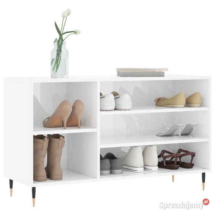 Szafka na buty wysoki połysk biała 102x36x60 Warszawa sprzedam