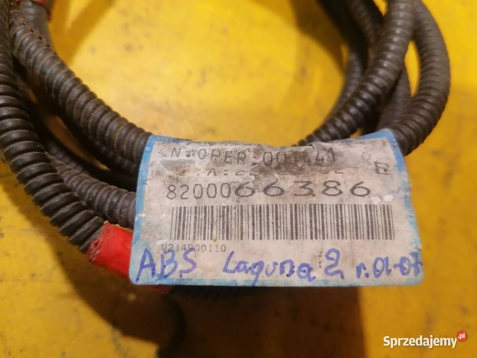 przewód ABS 8200066386 Renault Laguna 2 r0107 Piotrków Trybunalski