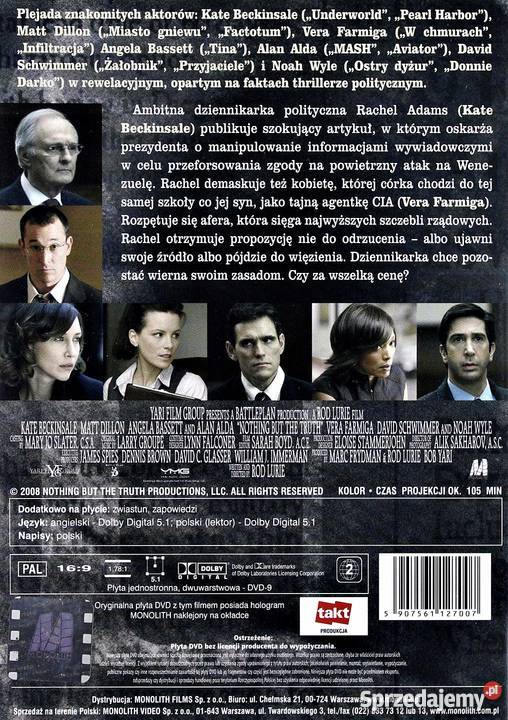 PRAWDY KATE BICKINSALE DVD wielkopolskie Kalisz