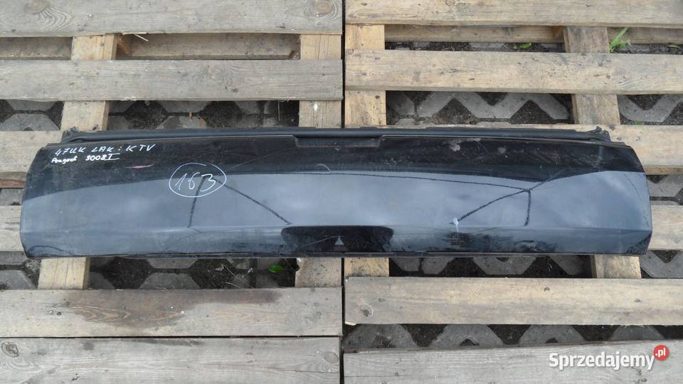 PEUGEOT 3008 I 12r blenda klapy bagażnika świętokrzyskie