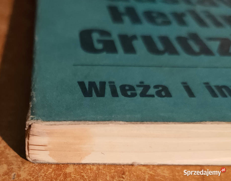 Wieża i inne opowiadania Gustaw Herling Sosnowiec