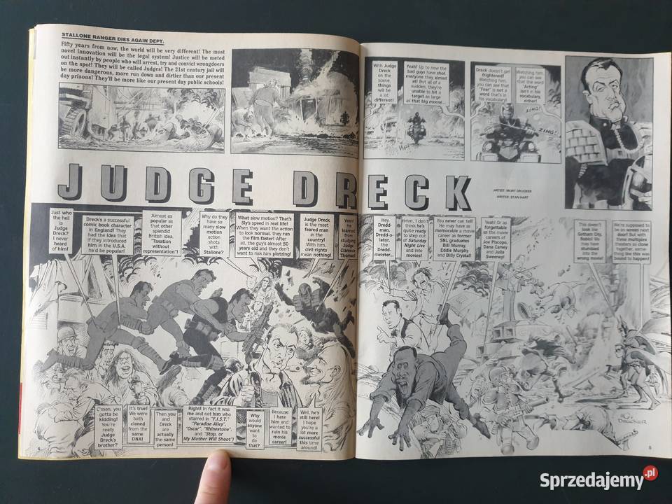 MAD 3381995 Judge Dredd Komiksy