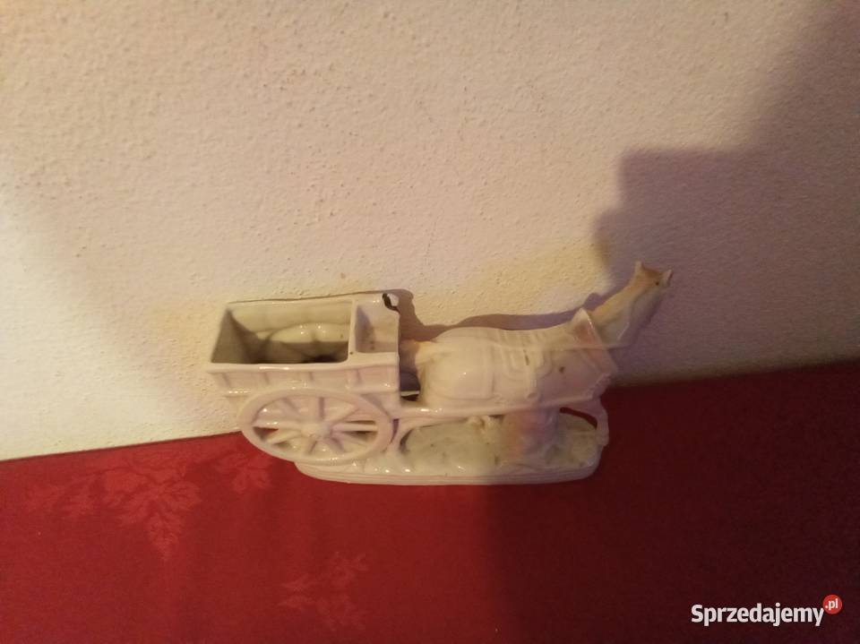 Figurka konia z wozem mazowieckie Warszawa