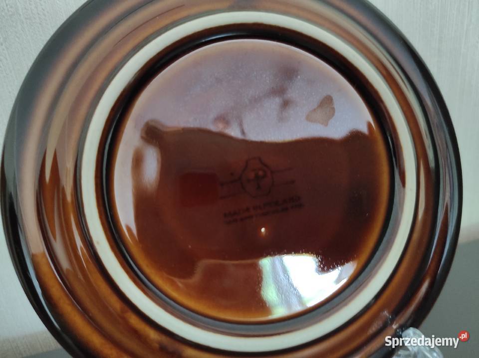 Spodek talerzyk porcelit Pruszków Warpechy Stare