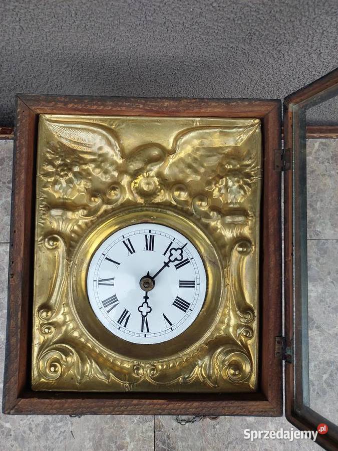 191 Stary zegar ścienny szwarcwald ikonowy