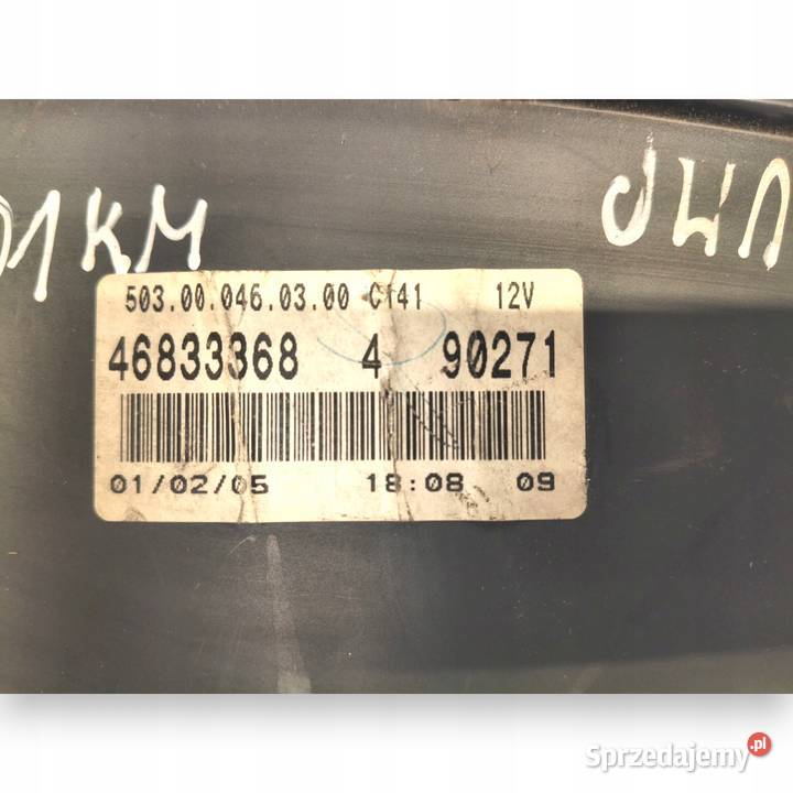 LICZNIK ZEGARY 46833368 Fiat Punto II 12 8V 16V Chełm