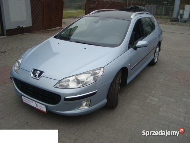 Peugeot 407 KLIMATRONIC PANORAMADACH DIESEL Rybnik sprzedam