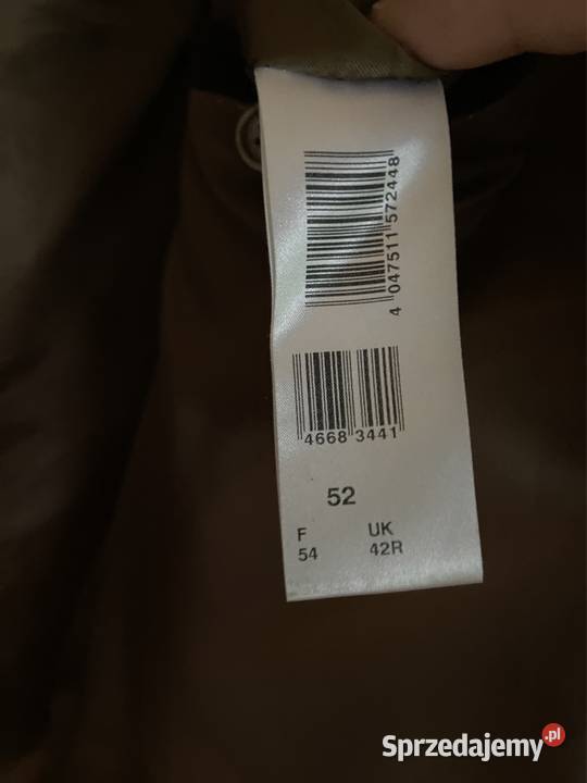Digel Marynarka męska 52 LXL brązowa czekoladowa Rogoźno