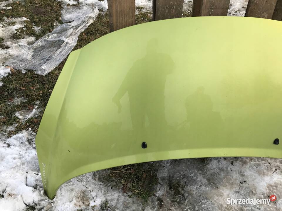PEUGEOT 207 MASKA POKRYWA ZIELONA KAR Zbierkowo