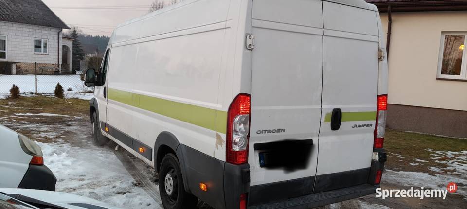Citroen Jumper L4 H2 MAXI nowe opony bez DPF 160 biały Włoszczowa