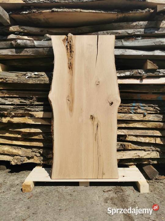 Blat dębowy lity 123 x 55 x 4 Rzeszów