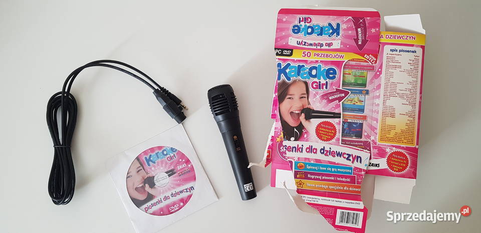 Nowe Karaoke girl z mikrofonem Nowe piosenki mazowieckie Warszawa