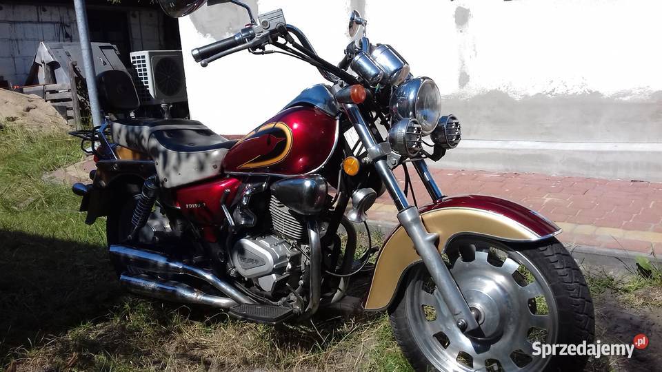 Motocykl chopper Wektor 150 Warszawa