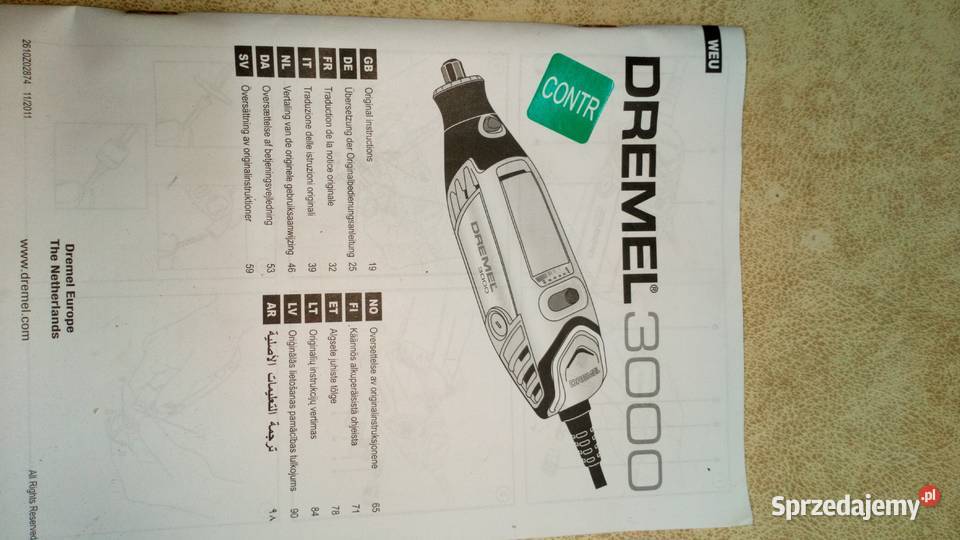 Multiszlifierka DREMEL 3000 Jaworzno