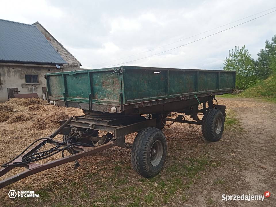 Przyczepa autosan D47 wywrot na 3 strony Osie