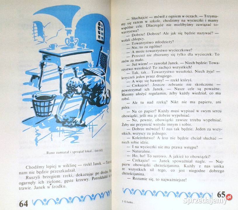 O Janku przyjacielu młodzieży Maria Kączkowska Rok wydania 1989 Chełm