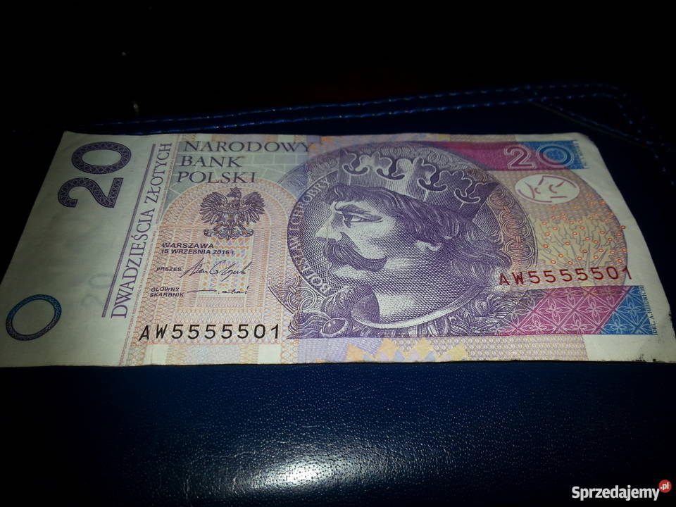 Banknot 20zl5x5 Kraków sprzedam