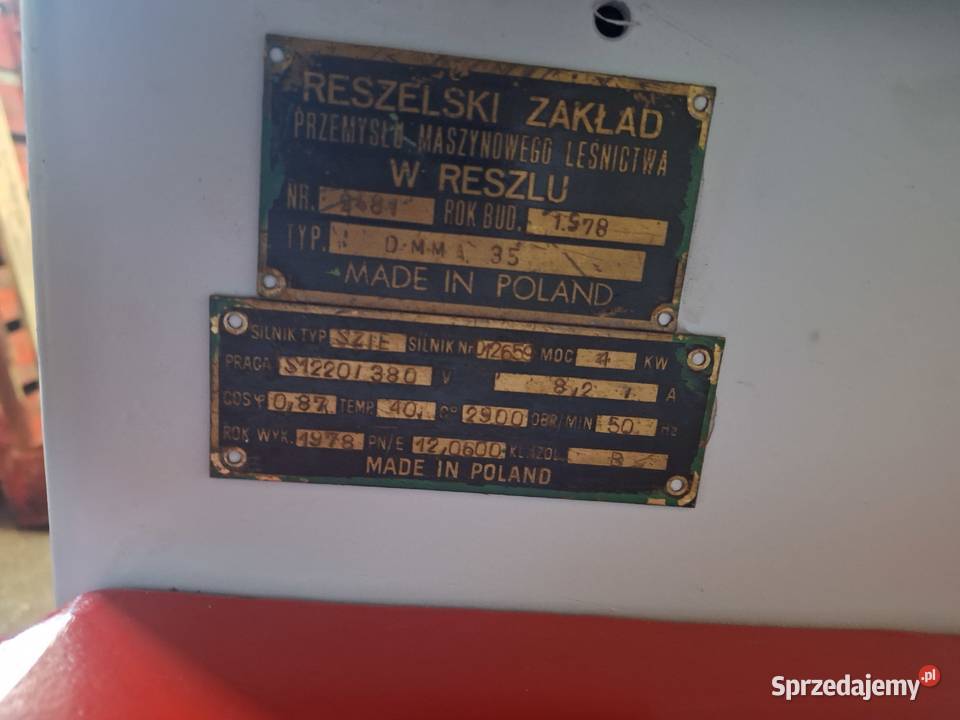 piła do cięcia wzdłużnego i poprzecznego rema Produkcja Kłodawa