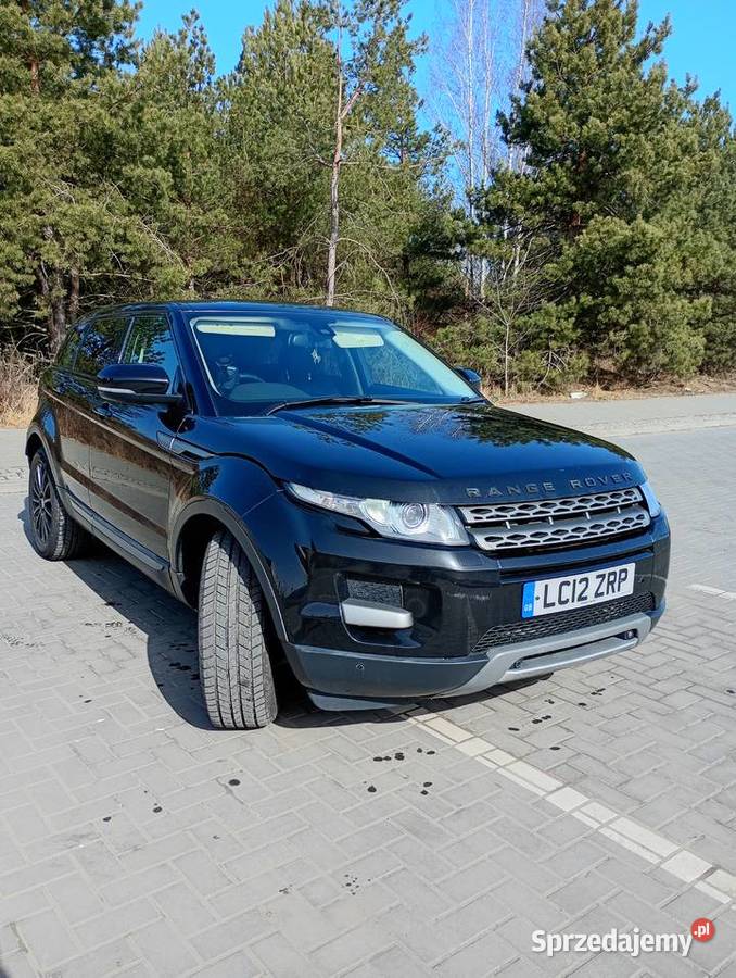 Land Rover Evoque 22d 2012 4x4 anglik nieuszkodzony Biała Podlaska