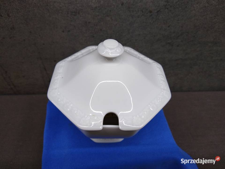Pojemnik konfitury dodatki Rosenthal Maria Biała Kalisz