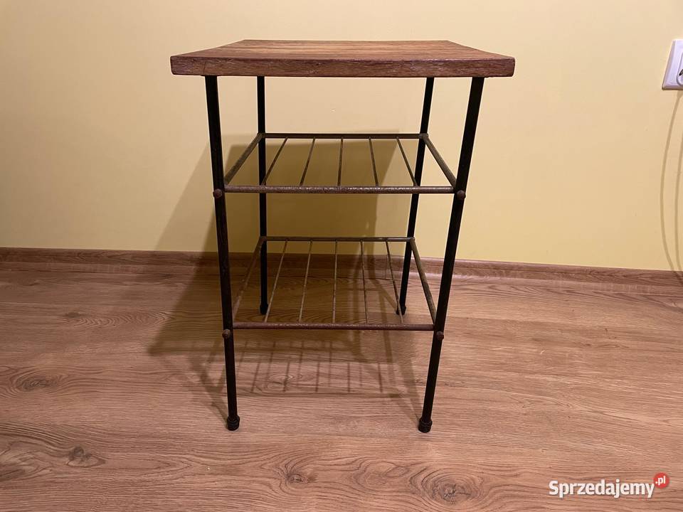 Stolik PRL gazetownik Polamp Radom Kołobrzeg sprzedam