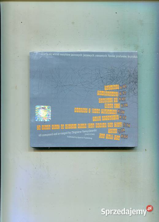 Asymetry Zbigniew Namysłowski Płyta CD DEDYKACJA Szczecin