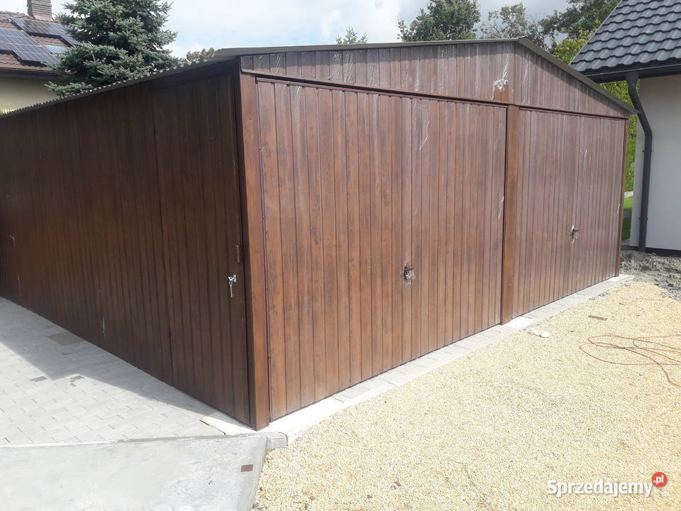 Garaż Blaszany Schowek ogrodowy Magazyn Domowy Jeżów