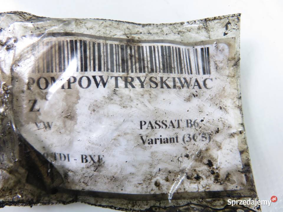 POMPOWTRYSKIWACZ VW PASSAT B6 Variant 3C5 19 TDI osobowe