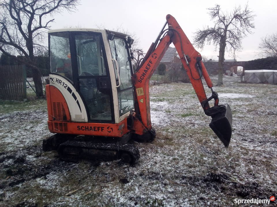 Mini koparaka TEREX SCHAEFF HR 12 Koparki Objezierze