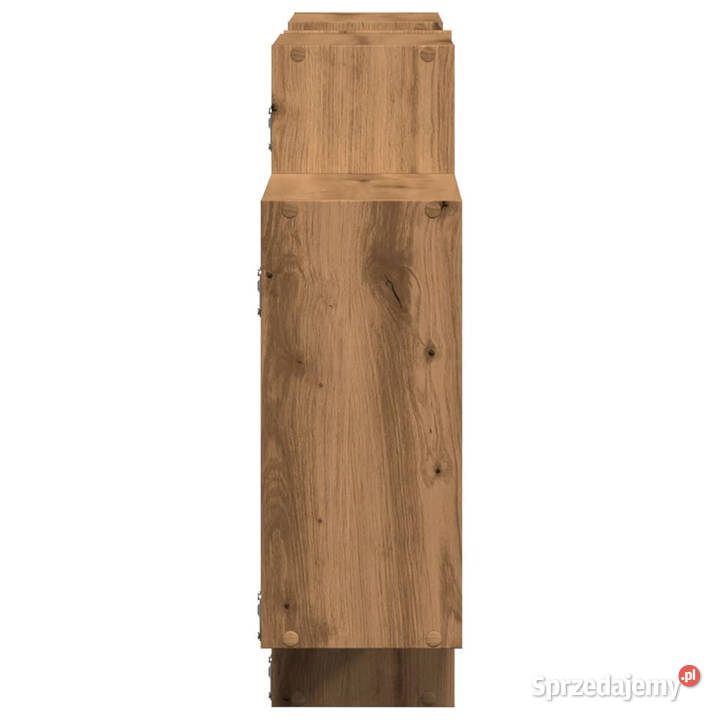 Półka ścienna dąb artisian 159x18x65 WM853217 mazowieckie
