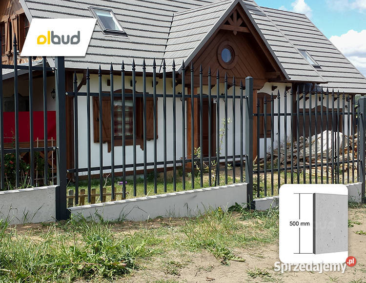 Podmurówka płyta pod ogrodzenie beton gładki 50 sprzedam