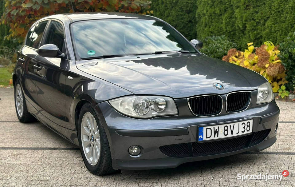 BMW 118 BMW 118d 20 Diesel 122 5Drzwi manualna Wrocław