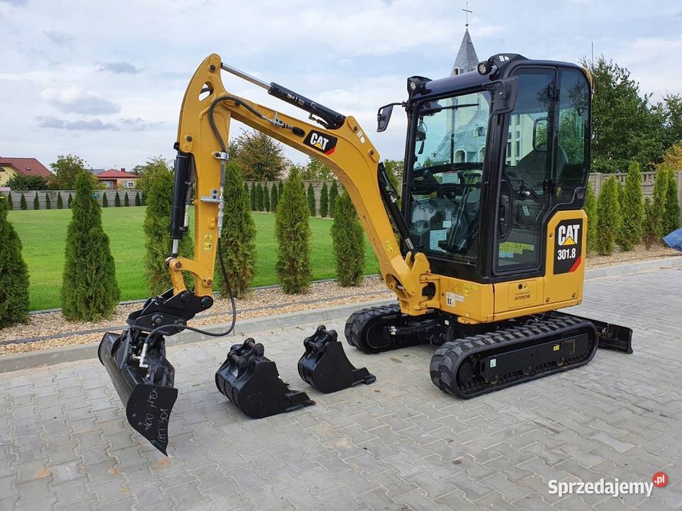 Minikoparka koparka CAT