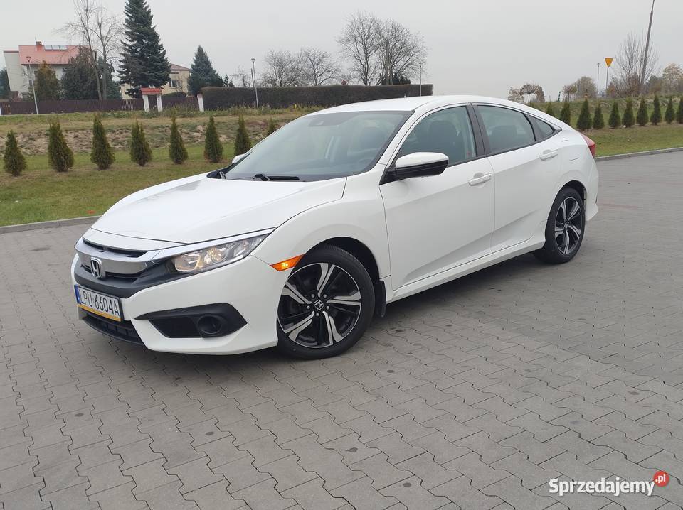 Honda Civic sedan 2018r 20 CVT nieuszkodzony Civic lubelskie Kurów