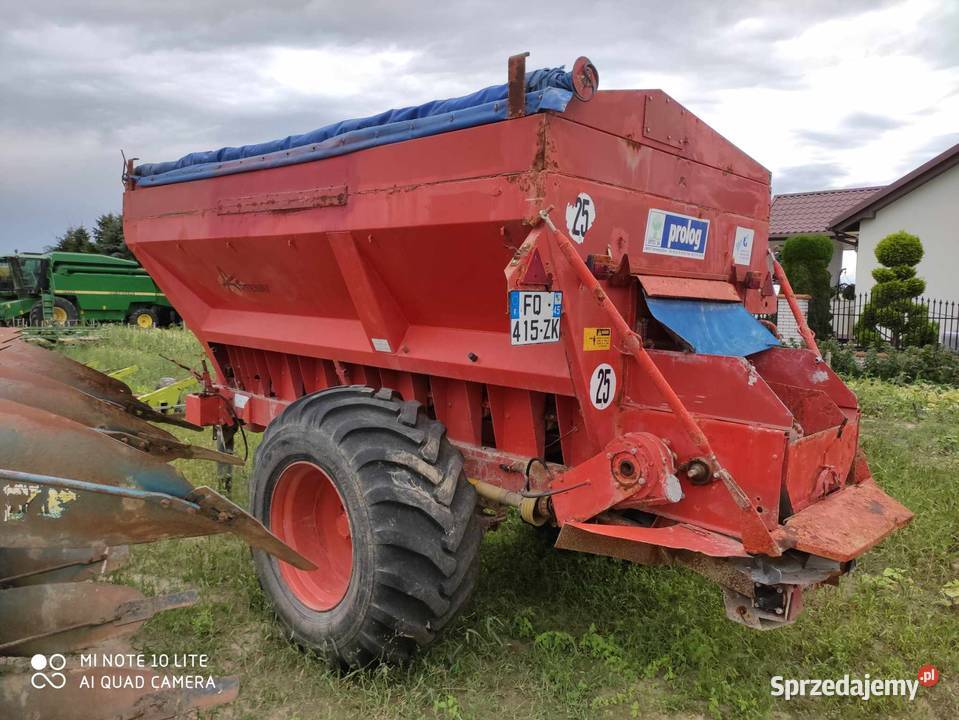 Rozsiewacz do wapna PROLOG MVX 593 9 ton nieuszkodzony Radom