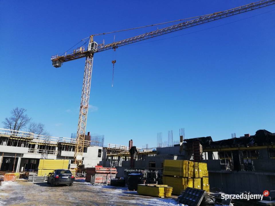 Żuraw wieżowy gwarancja liebherr 71 EC dźwig pełny VAT Maszyny budowlane
