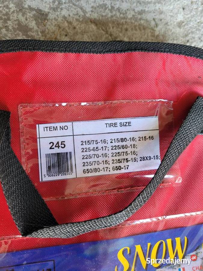 Łańcuchy śniegowe na busa Dąbie sprzedam