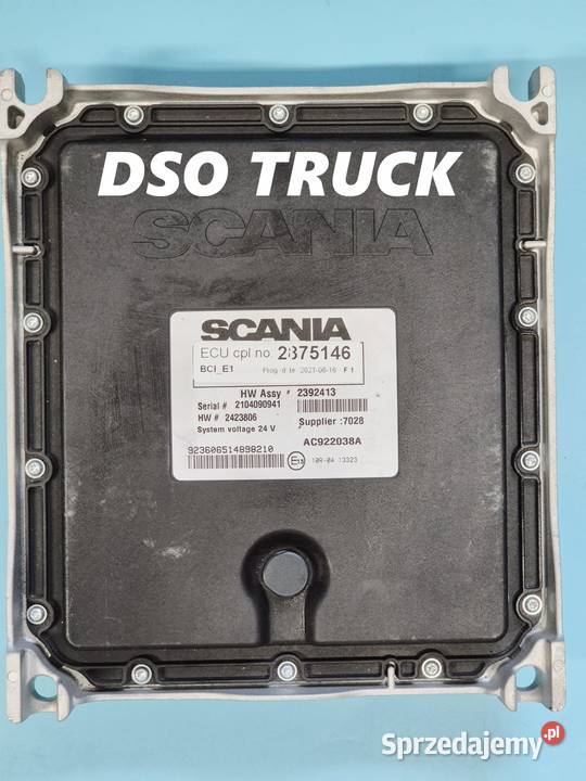 Komputer Sterownik BCI Moduł ECU Scania 2392413 Zawichost
