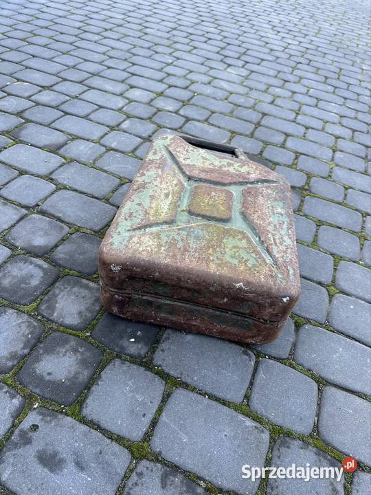 Karnister metalowy 20l prl