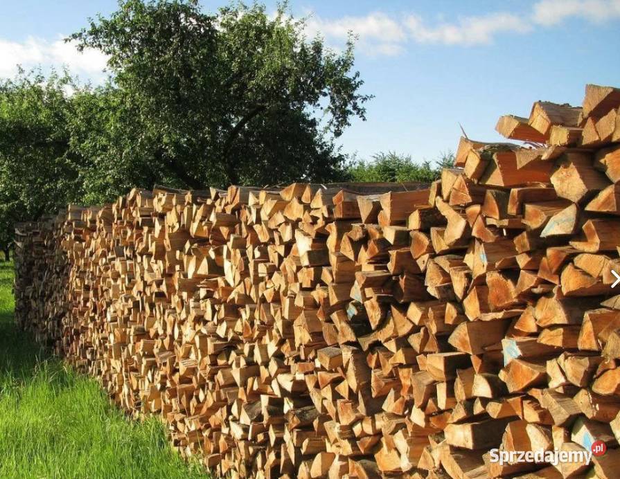 Różne rodzaje drewna opałowegokominkowego Kolno