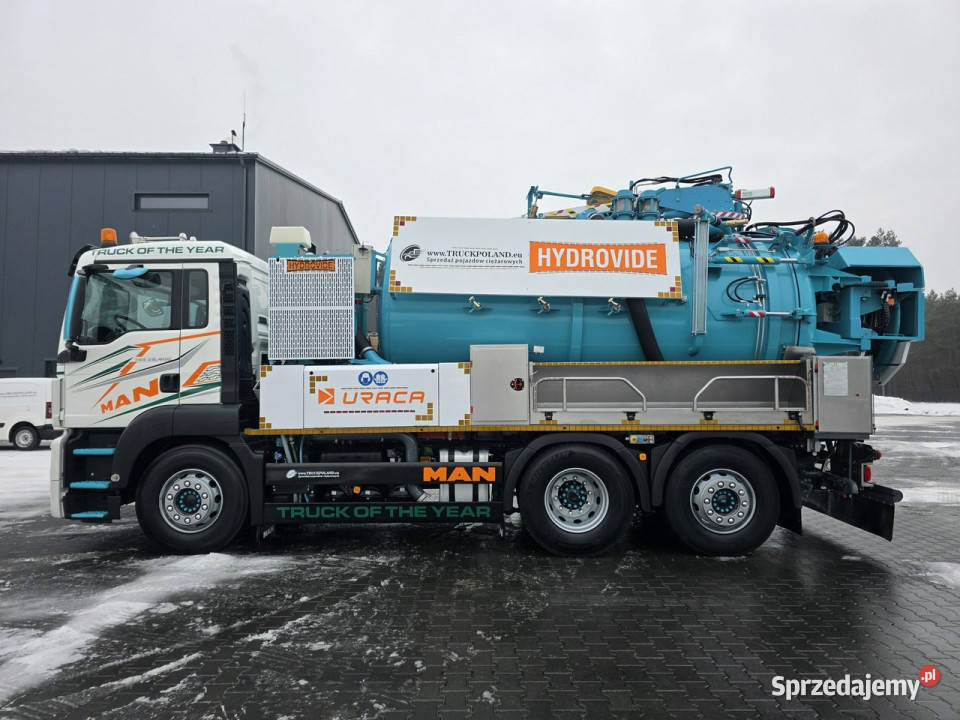 MAN HUWER HYDROVIDE WUKO KOMBI DO CZYSZCZENIA 344500km Motoryzacja Daleszyce sprzedam