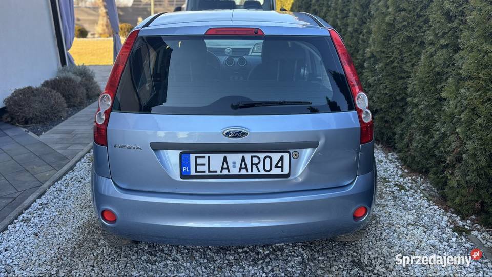 Ford Fiesta MK6 13 benzyna 2007r nieuszkodzony Rzechta sprzedam